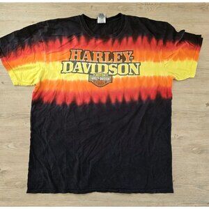 Harley-Davidson San Diego California True Vintage Shirt Original Flames‎ Art XL